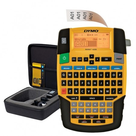 Kit etichettatrice industriale Rhino 4200 Dymo