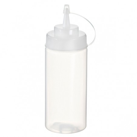 Squeeze bottle per salse 500 ml trasparente Leone