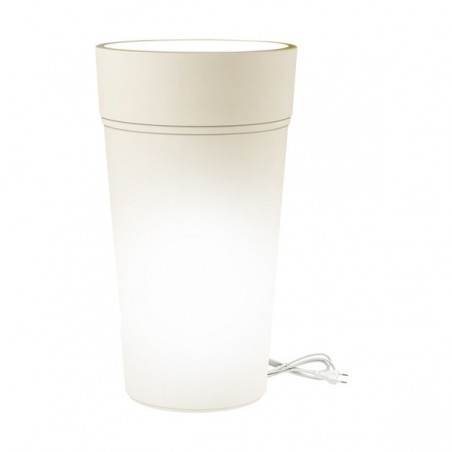 Vaso Stem Luce 14 L bianco TeraPlast