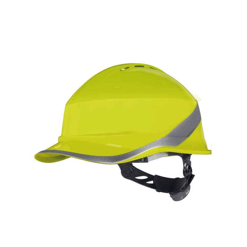 Elmetto da cantiere Diamond VI Wind giallo Deltaplus
