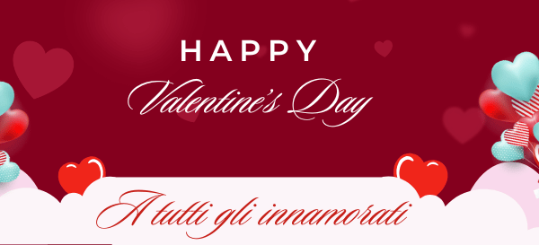 LOVE IS IN THE AIR… SAN VALENTINO E’ ALLE PORTE